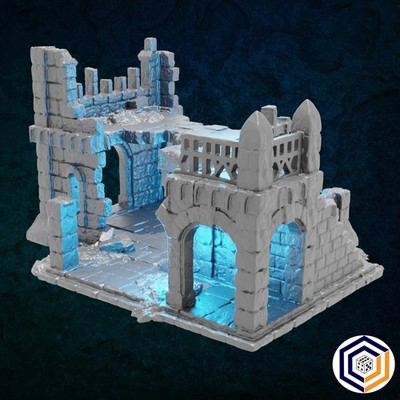 Artisan House Ruin 28mm Herr der Ringe Tabletop Gelände Terrain MESBG
