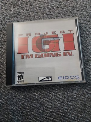 Project IGI I'm Going In (PC CD-ROM, 2000) Computer Game Eidos Interactive