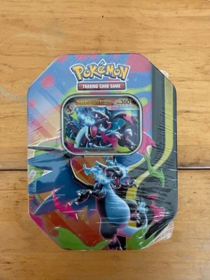 Pokémon TCG Mega Charizard Tin Factory Sealed Brand New 2026 Release Charizard X - Image 1 of 3