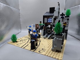 LEGO 6761 WILD WEST: Bandits' Secret Hideout - 100% + instructions + base NO BOX