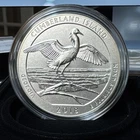 2018 Cumberland Island Georgia America the Beautiful quarter 5 Oz Silver Coin