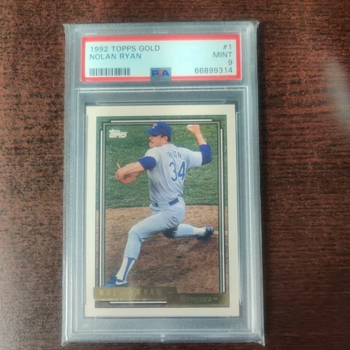1992 Topps Gold #1 Nolan Ryan PSA 9
