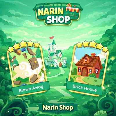 #ad Blown Away amp; Brick House Golden Blitz Monopoly Sticker Go Superfast $5.49