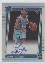 2021-22 Donruss Optic Rated Rookie Holo Prizm Signatures Scottie Lewis Auto 03l7