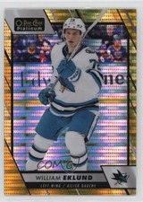 2023-24 O-Pee-Chee Platinum Seismic Gold 37/50 William Eklund #97 0y85