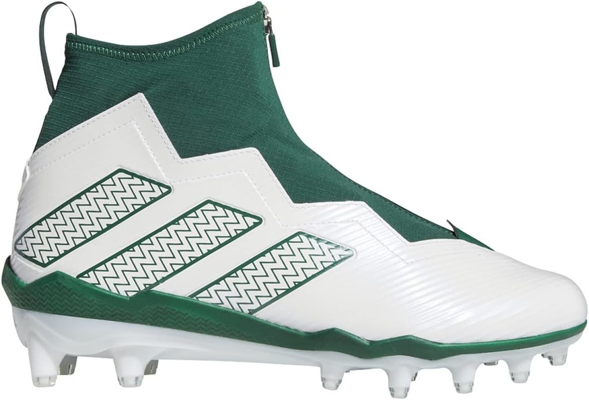 adidas Nasty 2 Mens Size 17 Football Cleat White/Green High Top Shoes Like New Amazon.com | Adidas Men main image 3