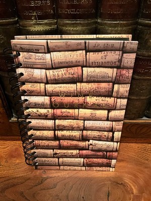 Paperchase Ringbound Wine Journal - Goldrandseiten - Neu - Strumpffüller