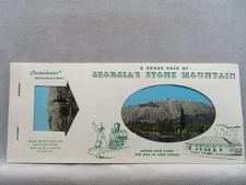 Postcard Bonus Pack/Book of 8 Georgia's Stone Mountain