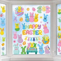 9 X Fensterbilder Ostern Hasen Fensterbild Ostern FüR Osterdeko Fenster Oster Fe
