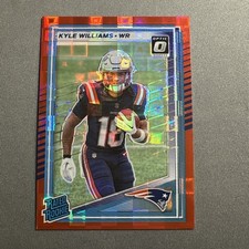 2025 Panini Donruss -   Kyle Williams #327 Optic Preview Red Pandora Prizm (RC)