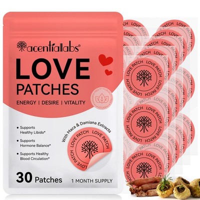 Liebespflaster - Love Patches - 30 Pflaster, Monatspackung - LAGERABVERKAUF