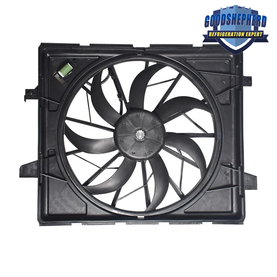 Ventilador de refrigeração do radiador para Jeep Grand Cherokee 2012-17 Dodge Durango 2011-17 - Imagem 4 de 4
