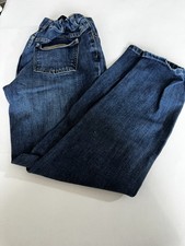 Wonder Nation Dark Blue Denim Jeans Pants Boys 14 Adj. Waist