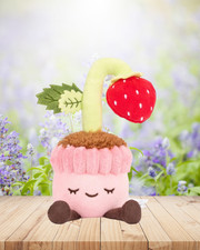 Greenhouse by Russ Strawberry Plant Plush,6 Inch.