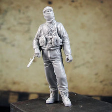 1/35 Scale Modern Tactical Fighter Figure Resin Model Kit Unpainted Soldier