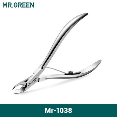 MR.GREEN Nail Cuticle Nipper Manicure Scissors Stainless Steel Dead Skin Remover