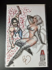WHITEWIDOW/NATHAN SZERDY SKETCH UP REMARKED BY BENNY POWELL BRZRKR  COA