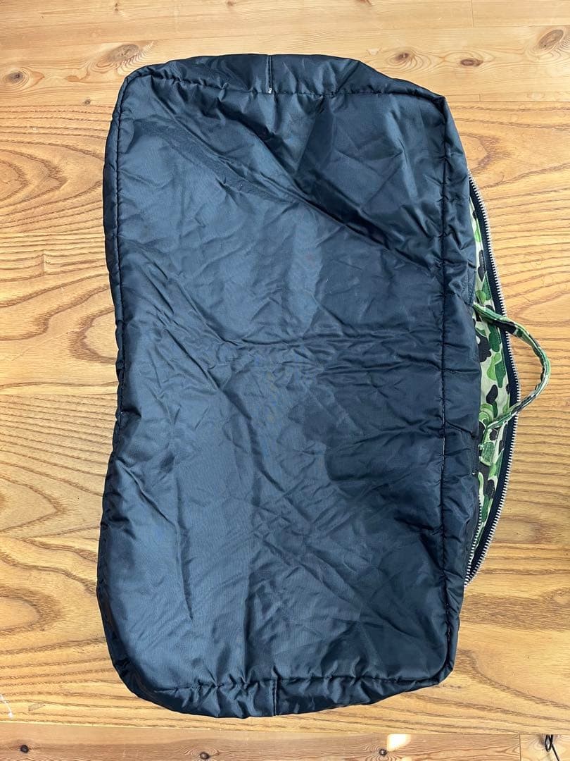 A BATHING APE 90s Vintage ABC Camo Green Boston Duffle Bag 60cm thumbnail 2