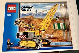 LEGO CITY: Crawler Crane (Set: 7632) 95% Complete With Instructions