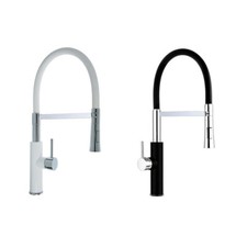 Rubinetto con doccetta in silicone a canna alta miscelatore in da cucina 2 getto