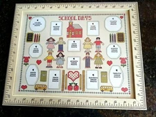 School Years 1st Day of school -12th 16" x 13"  School Days Picture Frame NNT