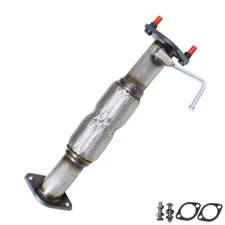 Stainless Steel Front Flex Pipe fit: 10-13 Tucson 11-15 Sportage FederalEmission