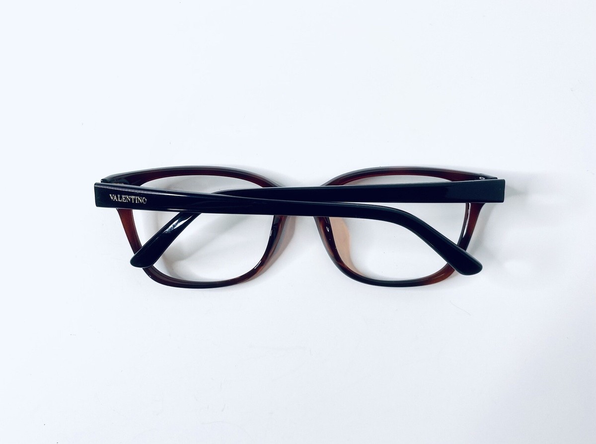 NEW VALENTINO VAL1209 CLEAR RED 52-17-140 EYEGLASSES Valentino VLX-131B Glasses RED-BDX Cystal Red - eye-oo.com main image 4
