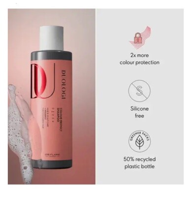 ORIFLAME DUOLOGI COLOUR PROTECT SHAMPOO sulfatfrei Vitamin E leuchtende Farbe