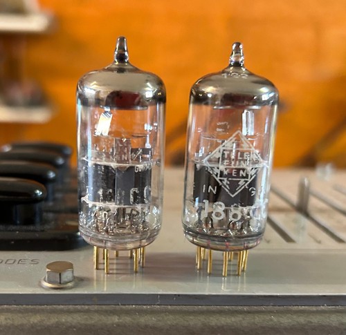 Telefunken E188CC 7308 Röhren Paar, NOS Test