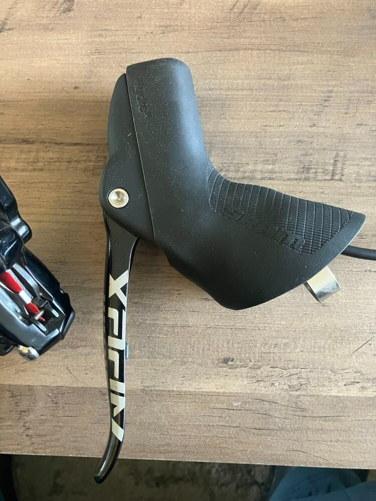 SRAM APEX HYDRAULIC DISC BRAKE 1X12 SET, DUAL CONTROL LEVERS AND CALIPERS