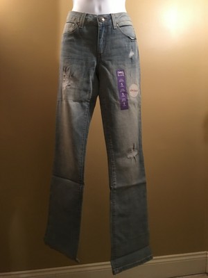 lei ashley low rise slim boot