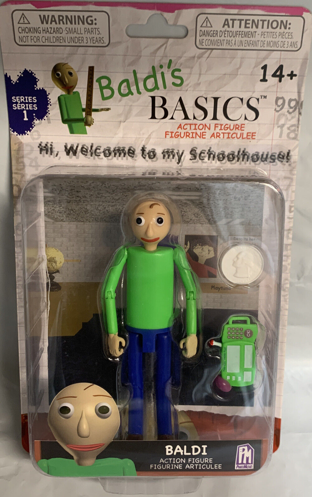 Minifiguras colecionáveis básicas de Baldi e # 39; s, multicolorir