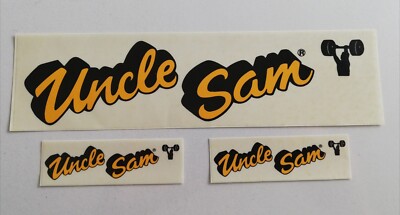 Aufkleber, Sticker, Uncle Sam, 3 Stück, Sammlerstücke, Selten
