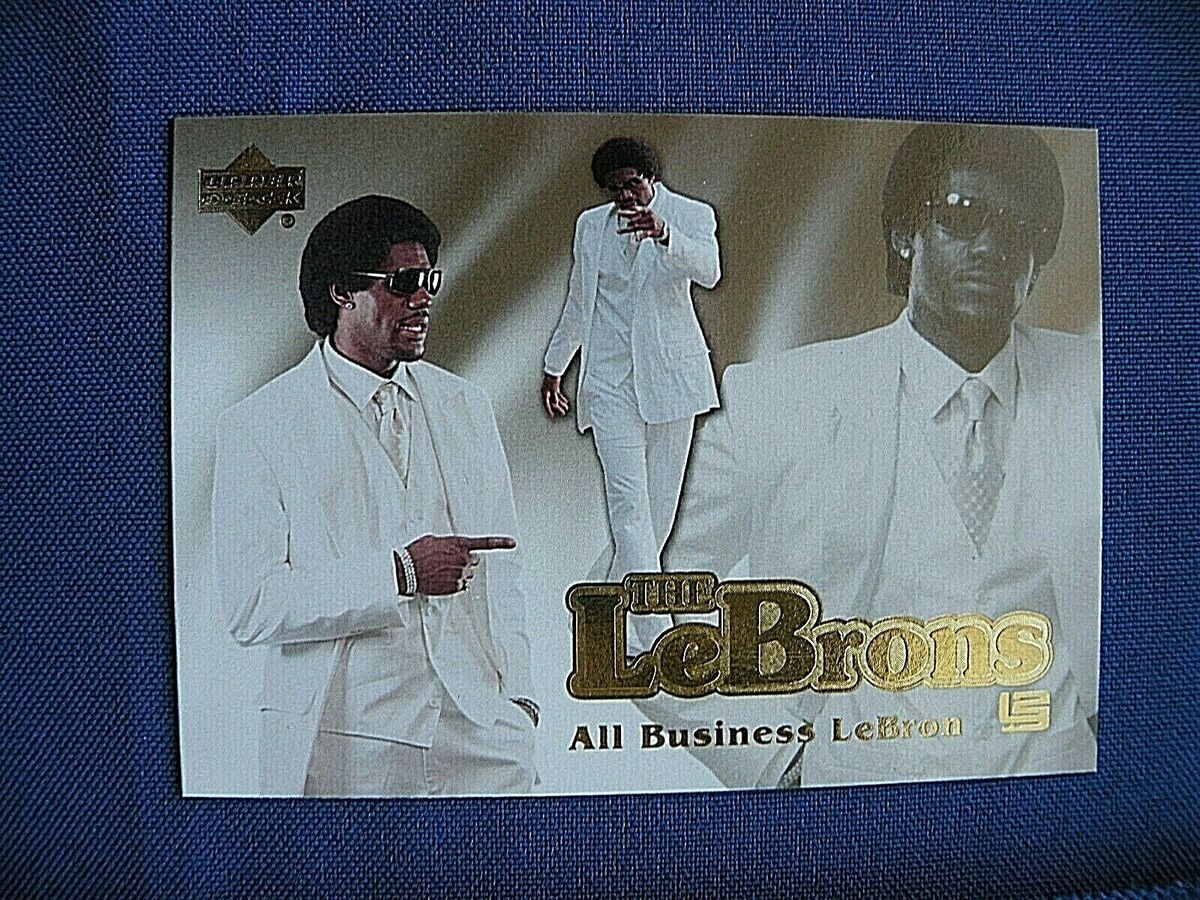 2006-07 Upper Deck Basketball The LeBrons Gold All Business 2006-07 Upper Deck Basketball The LeBrons Gold All Business