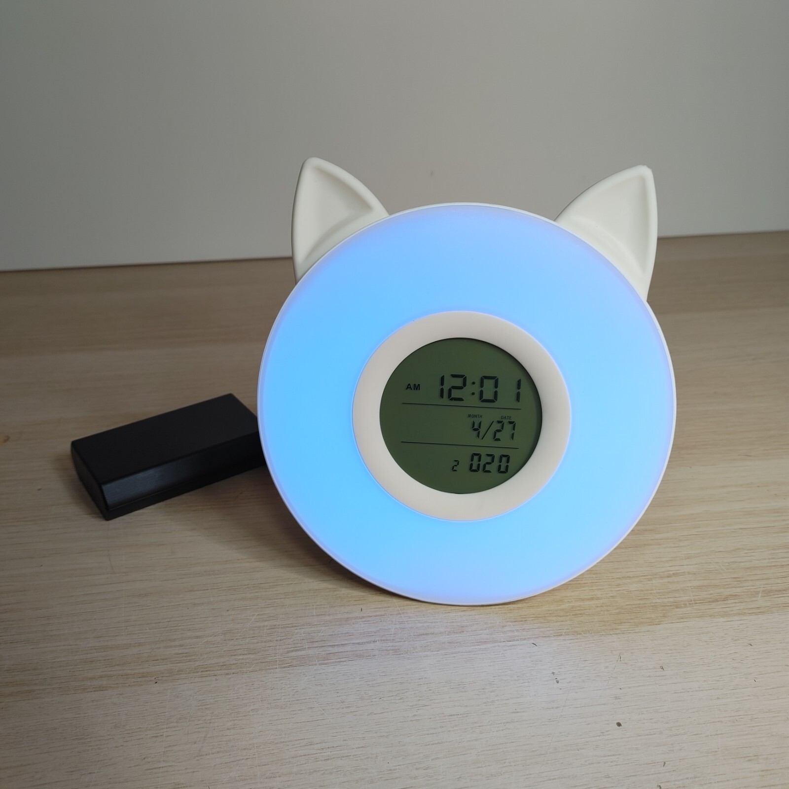 Sunrise Alarm cat ears Clock Wake Up Light FM Radio-image