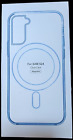 Samsung S24 Clear Silicone Mobile Phone Case With Magnetic Wireless Charging