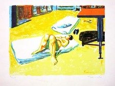 Norbert Tadeusz, Bolsenasee, Farblithographie, signiert, nummeriert, 1990