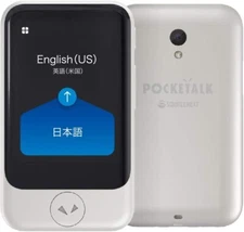 POCKETALK S Translator 2-year communication White PTSGW From Japan New