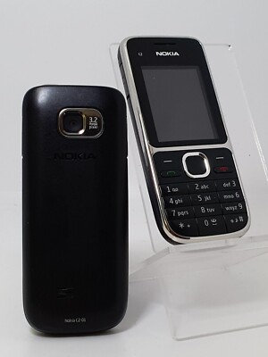 Original Original Original Nokia C2-01 Classic Handy - Schwarz Entsperrt - Sehr Gut Klasse B