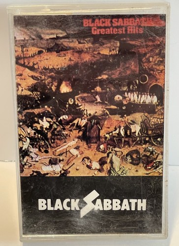Black Sabbath Greatest Hits Cassette CSL NEMS 3206