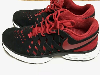 nike lunar fingertrap red and black