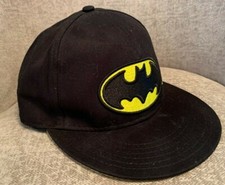 Vintage Batman DC Comics Snapback Embroidered Baseball Cap Hat Excellent