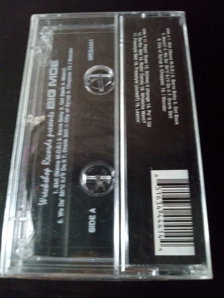 Big Moe- City Of Syrup Chopped & Screwed Cassette Tape Brand New Sealed S.U.C. - Image 4 of 4