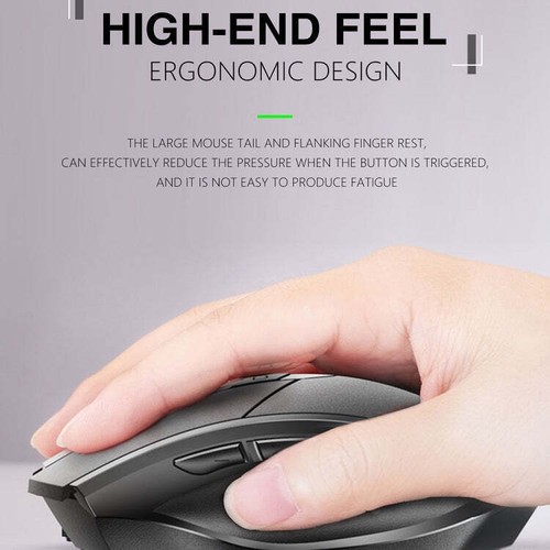 Inphic PM6 6 Keys 1000/1200/1600 DPI Home Gaming Wireless Mechanical Mouse. - Picture 6 of 8