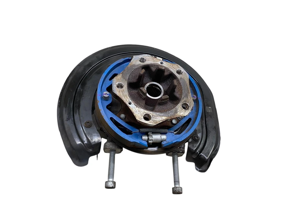 2019-2023 PORSCHE CAYENNE REAR LEFT SPINDLE KNUCKLE W/WHEEL BEARING HUB *55K* - Image 2 of 4