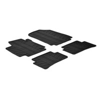 Set FußMatten Nach Maß Aus Gummi FüR Renault Clio IV 2012-2019
