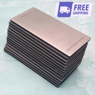 Diamond Knife Sharpening Stone Ultra Thin Multi-Grit Plate Precision Pro Tool