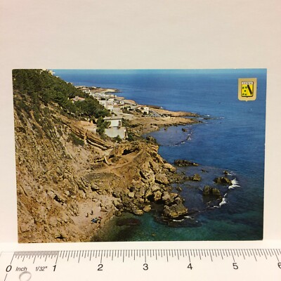 Postcard Spain Dénia Las Rotas Denia Alicante Ocean Coast