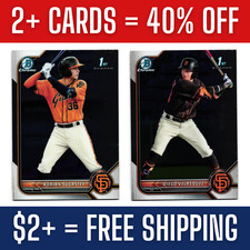 2022 MLB Topps Bowman Chrome Baseball Cards / You Pick / EX-MT