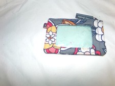 Vera Bradley Lighten Up Zip Id Case Tropical Evening GUC